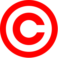 Файл:Red copyright.svg