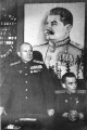 November 7. 1944. Lieutenant-General G. D. Golubev and Lieutenant-Colonel S. S. Lukyanov.jpg